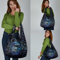 Tuna Eel New Zealand Matariki Grocery Bag He Piko He Taniwha Maori Pattern LT14 - Polynesian Pride