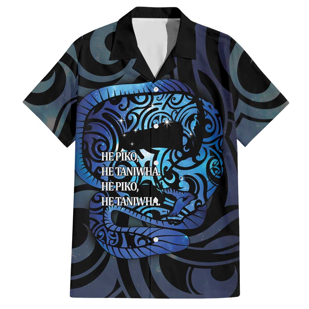 Tuna Eel New Zealand Matariki Hawaiian Shirt He Piko He Taniwha Maori Pattern LT14 Purple - Polynesian Pride