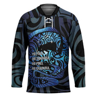 Tuna Eel New Zealand Matariki Hockey Jersey He Piko He Taniwha Maori Pattern LT14 Unisex Purple - Polynesian Pride