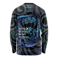 Tuna Eel New Zealand Matariki Long Sleeve Shirt He Piko He Taniwha Maori Pattern LT14 - Polynesian Pride