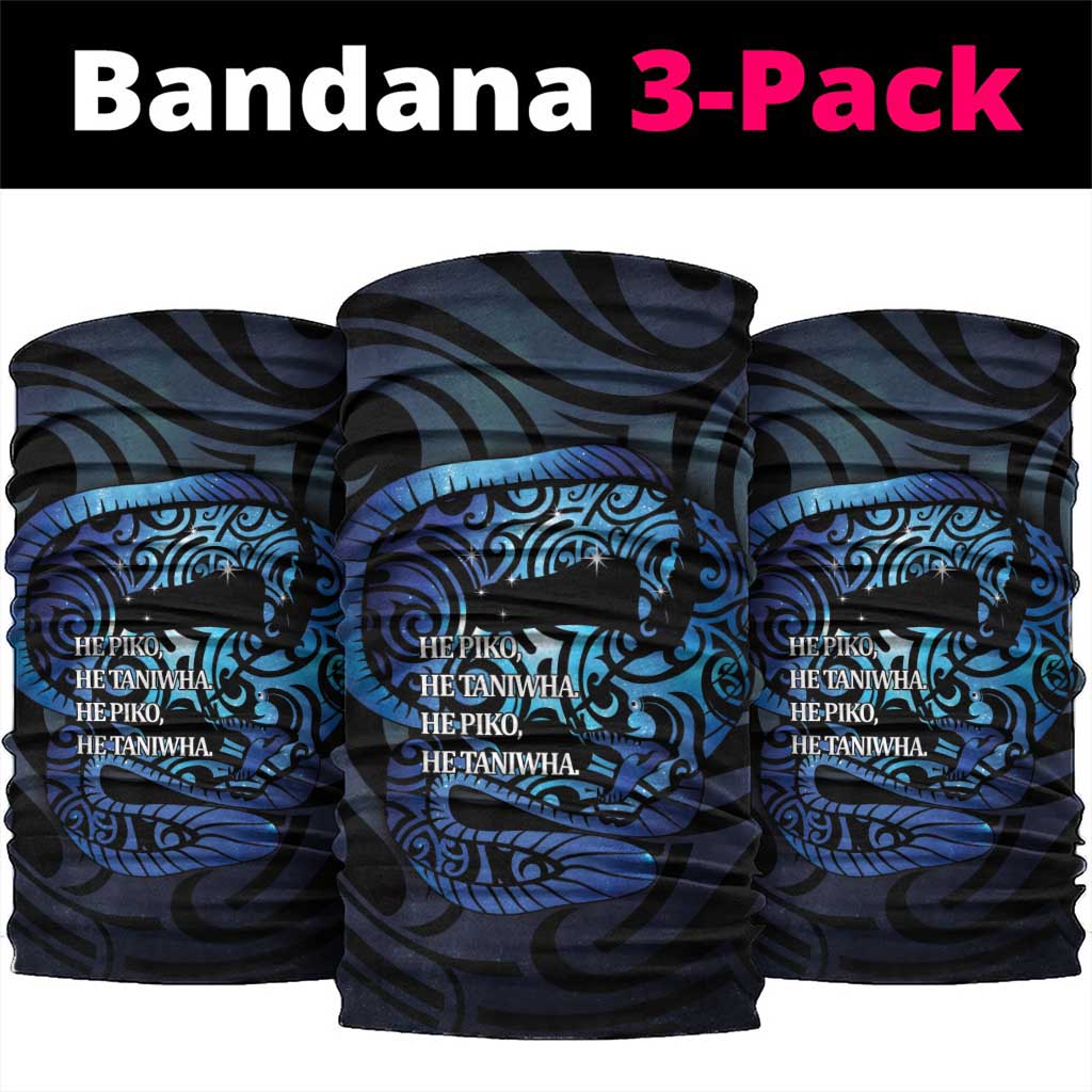 Tuna Eel New Zealand Matariki Neck Gaiter He Piko He Taniwha Maori Pattern LT14 package One Size: 25*50cm Purple - Polynesian Pride