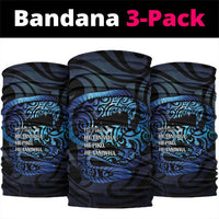 Tuna Eel New Zealand Matariki Neck Gaiter He Piko He Taniwha Maori Pattern LT14 package One Size: 25*50cm Purple - Polynesian Pride