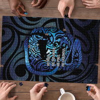 Tuna Eel New Zealand Matariki Puzzle He Piko He Taniwha Maori Pattern LT14 - Polynesian Pride