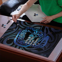Tuna Eel New Zealand Matariki Puzzle He Piko He Taniwha Maori Pattern LT14 - Polynesian Pride