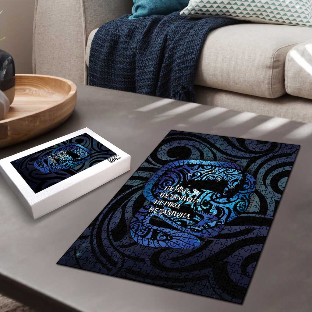 Tuna Eel New Zealand Matariki Puzzle He Piko He Taniwha Maori Pattern LT14 - Polynesian Pride