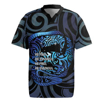 Tuna Eel New Zealand Matariki Rugby Jersey He Piko He Taniwha Maori Pattern LT14 Purple - Polynesian Pride