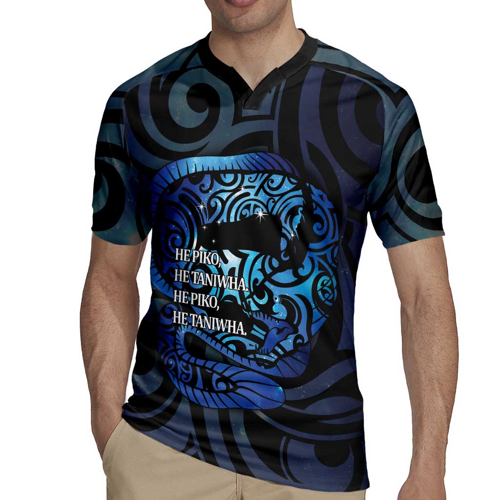 Tuna Eel New Zealand Matariki Rugby Jersey He Piko He Taniwha Maori Pattern LT14 - Polynesian Pride
