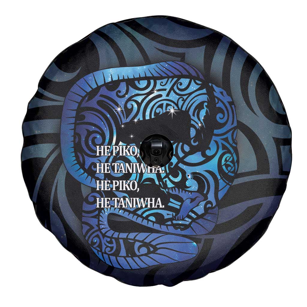 Tuna Eel New Zealand Matariki Spare Tire Cover He Piko He Taniwha Maori Pattern LT14 - Polynesian Pride