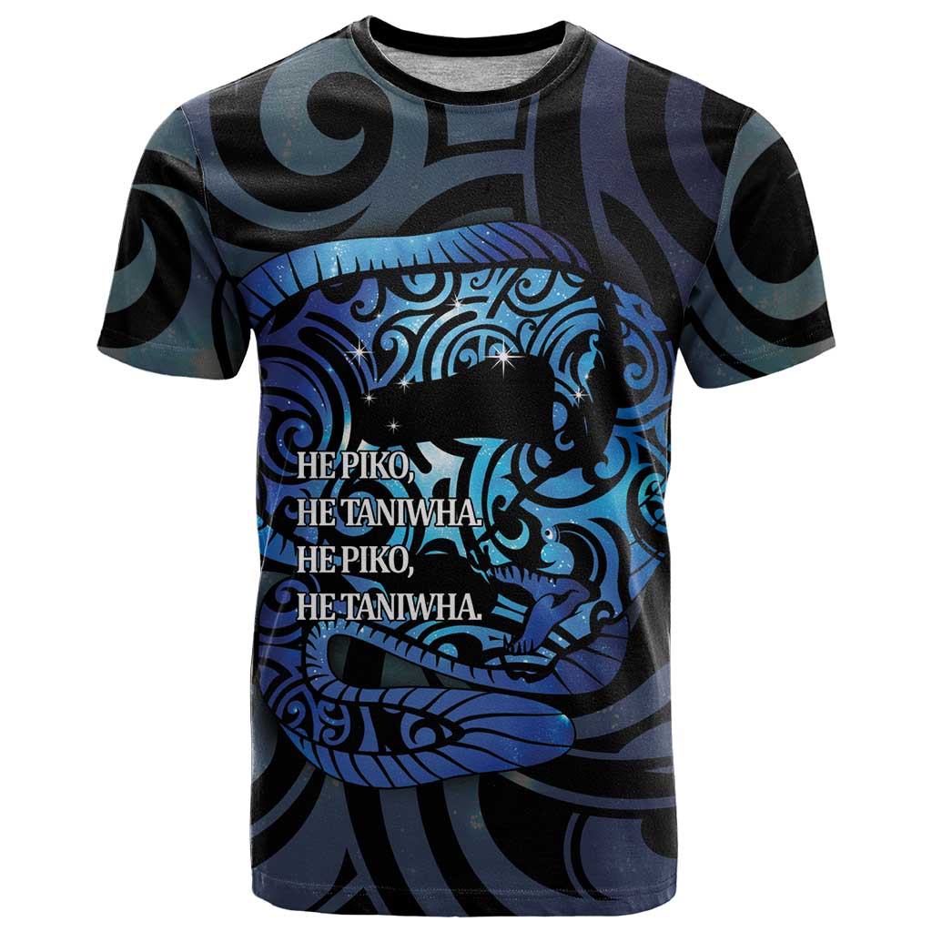 Tuna Eel New Zealand Matariki T Shirt He Piko He Taniwha Maori Pattern LT14 Purple - Polynesian Pride
