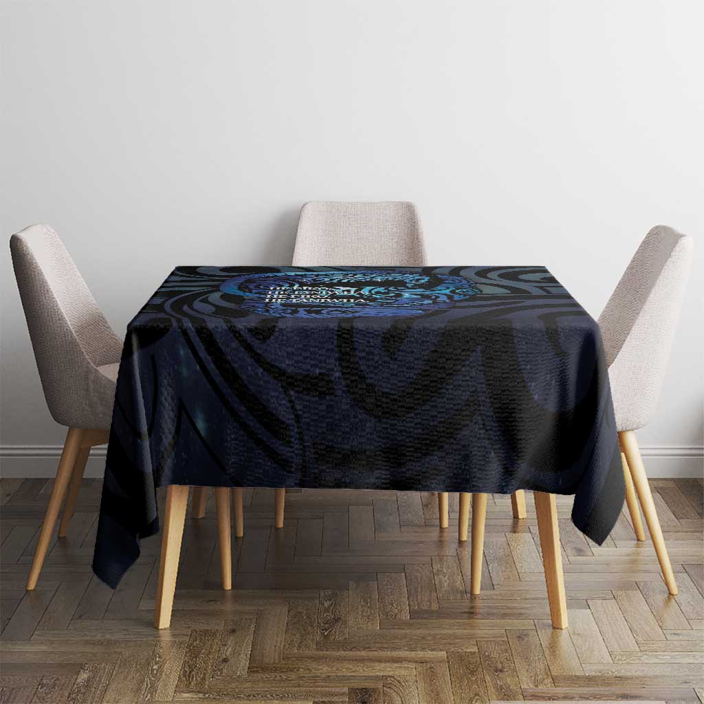 Tuna Eel New Zealand Matariki Tablecloth He Piko He Taniwha Maori Pattern LT14 - Polynesian Pride