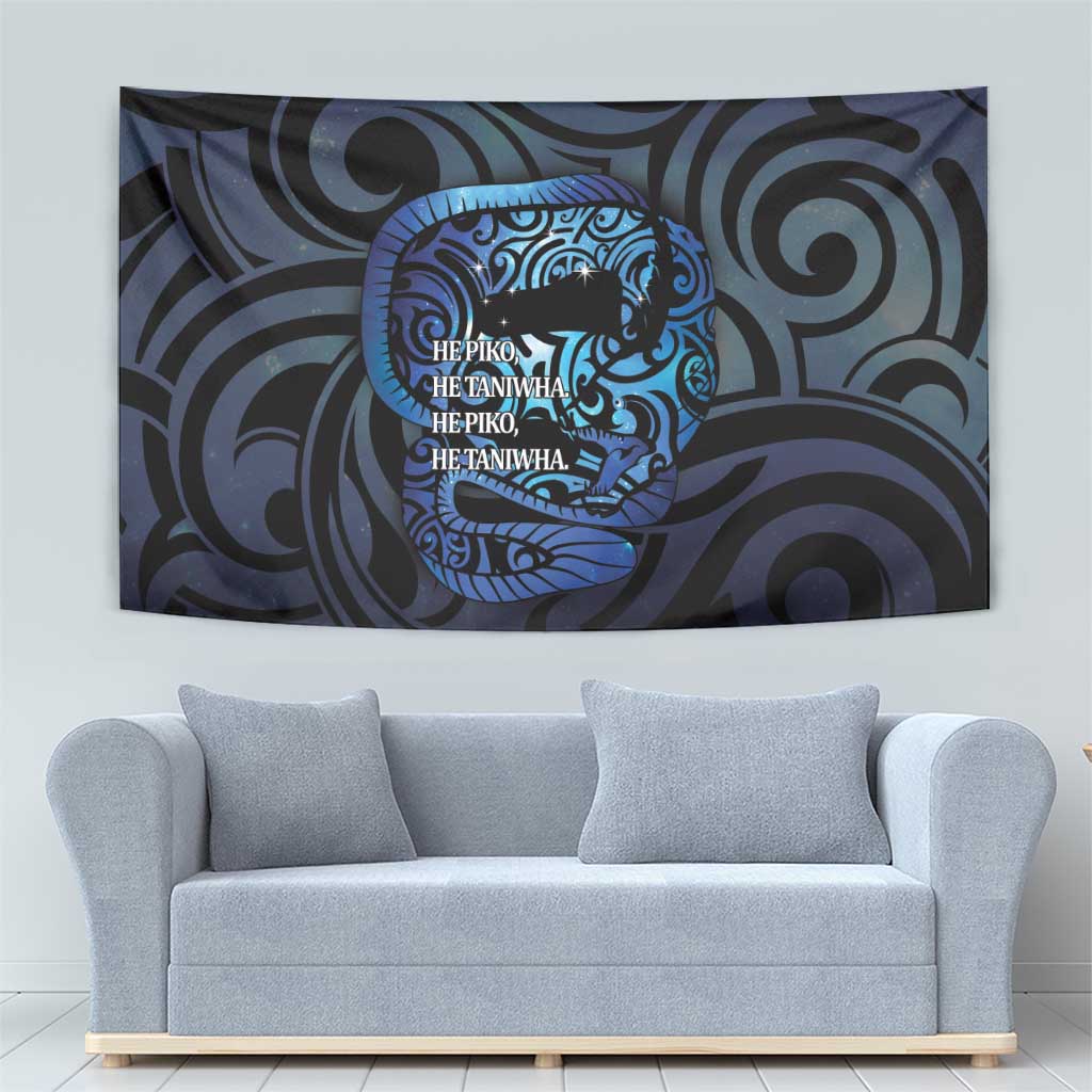 Tuna Eel New Zealand Matariki Tapestry He Piko He Taniwha Maori Pattern LT14 - Polynesian Pride