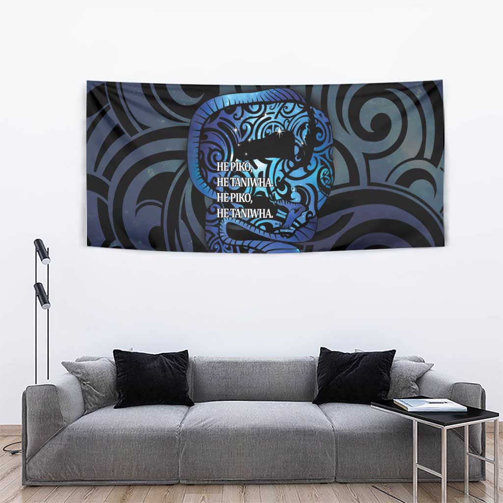 Tuna Eel New Zealand Matariki Tapestry He Piko He Taniwha Maori Pattern LT14 - Polynesian Pride