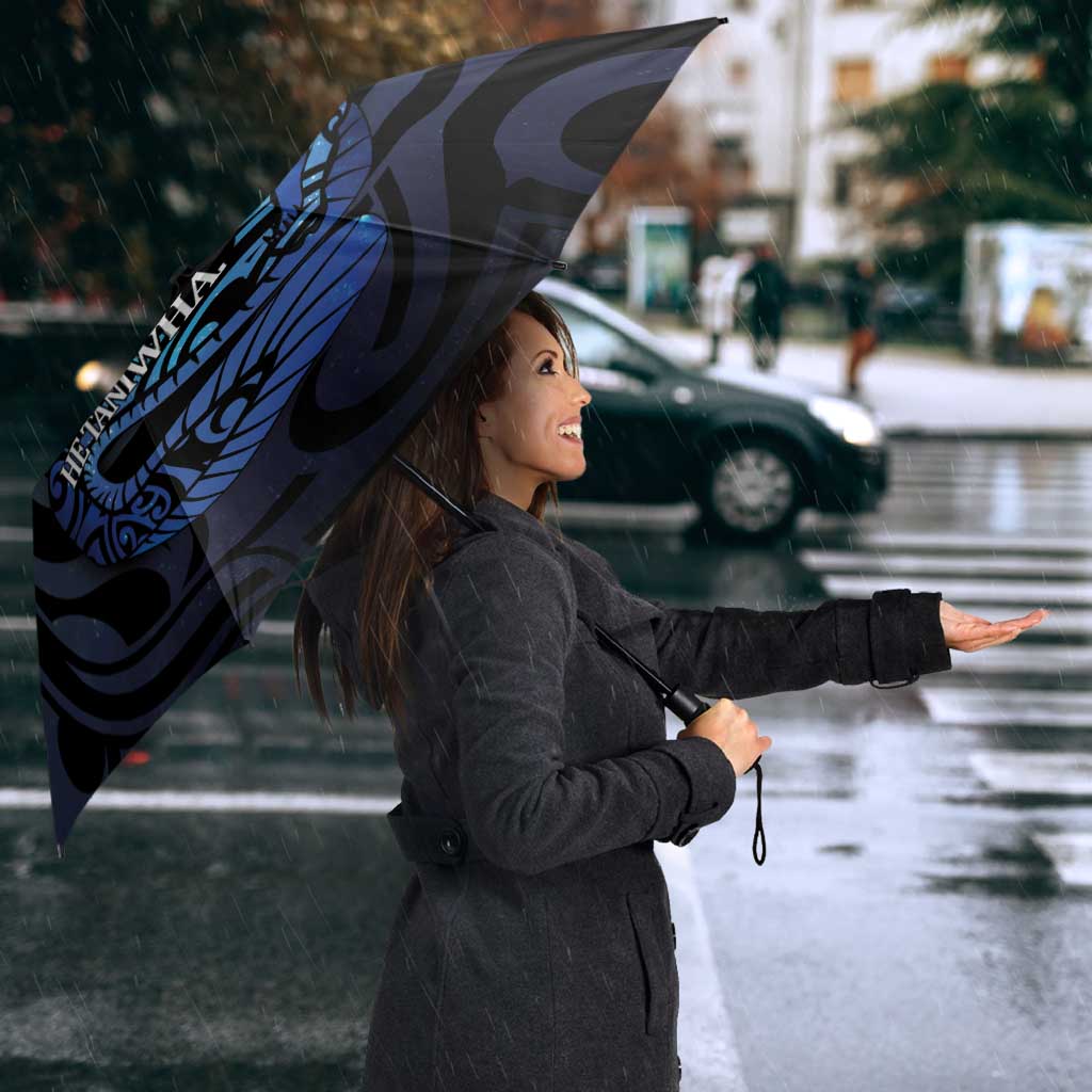 Tuna Eel New Zealand Matariki Umbrella He Piko He Taniwha Maori Pattern LT14 - Polynesian Pride