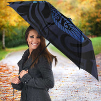 Tuna Eel New Zealand Matariki Umbrella He Piko He Taniwha Maori Pattern LT14 - Polynesian Pride