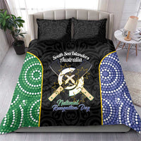 Personalised South Sea Islanders National Recognition Day Bedding Set Australia Aboriginal Vanuatu Pig Tusk