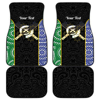 Personalised South Sea Islanders National Recognition Day Car Mats Australia Aboriginal Vanuatu Pig Tusk LT14 - Polynesian Pride