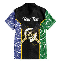 Personalised South Sea Islanders National Recognition Day Family Matching Mermaid Dress and Hawaiian Shirt Australia Aboriginal Vanuatu Pig Tusk