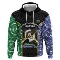 Personalised South Sea Islanders National Recognition Day Hoodie Australia Aboriginal Vanuatu Pig Tusk