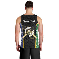 Personalised South Sea Islanders National Recognition Day Men Tank Top Australia Aboriginal Vanuatu Pig Tusk LT14 - Polynesian Pride