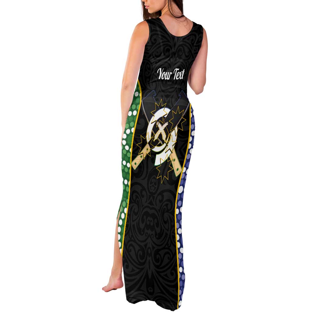 Personalised South Sea Islanders National Recognition Day Tank Maxi Dress Australia Aboriginal Vanuatu Pig Tusk