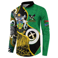 Australian South Sea Islanders National Recognition Day Button Sweatshirt Solomon Islands And Vanuatu Culture