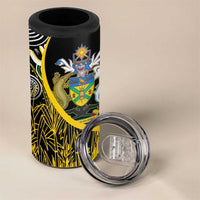 Australian South Sea Islanders National Recognition Day 4 in 1 Can Cooler Tumbler Solomon Islands And Vanuatu Culture