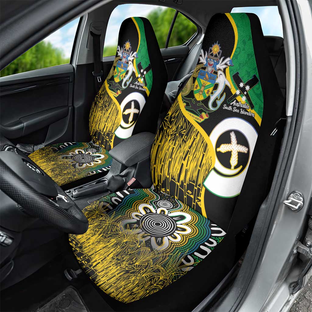 Australian South Sea Islanders National Recognition Day Car Seat Cover Solomon Islands And Vanuatu Culture