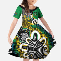 Australian South Sea Islanders National Recognition Day Family Matching Off Shoulder Maxi Dress and Hawaiian Shirt Solomon Islands And Vanuatu Culture