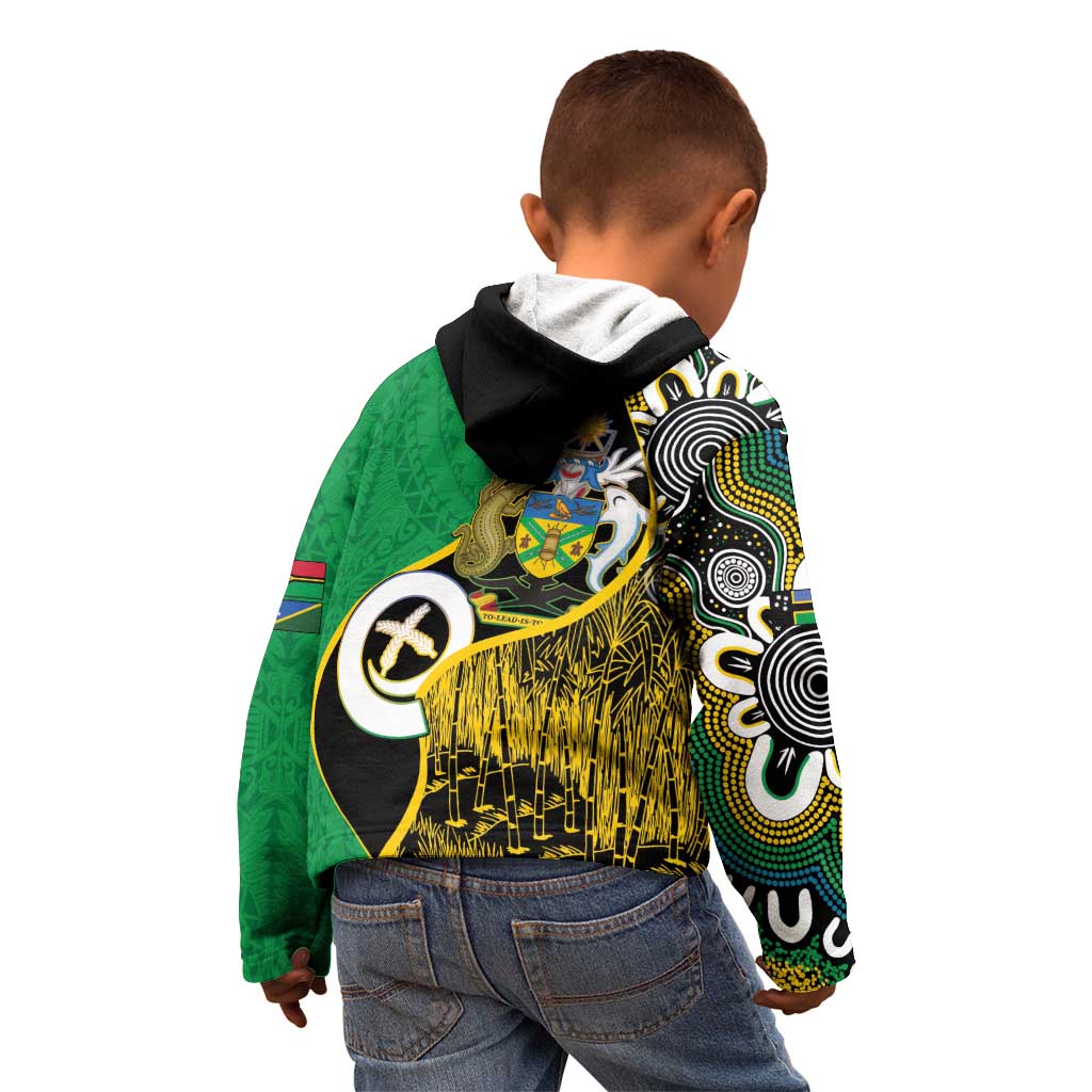 Australian South Sea Islanders National Recognition Day Kid Hoodie Solomon Islands And Vanuatu Culture