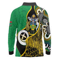 Australian South Sea Islanders National Recognition Day Long Sleeve Polo Shirt Solomon Islands And Vanuatu Culture