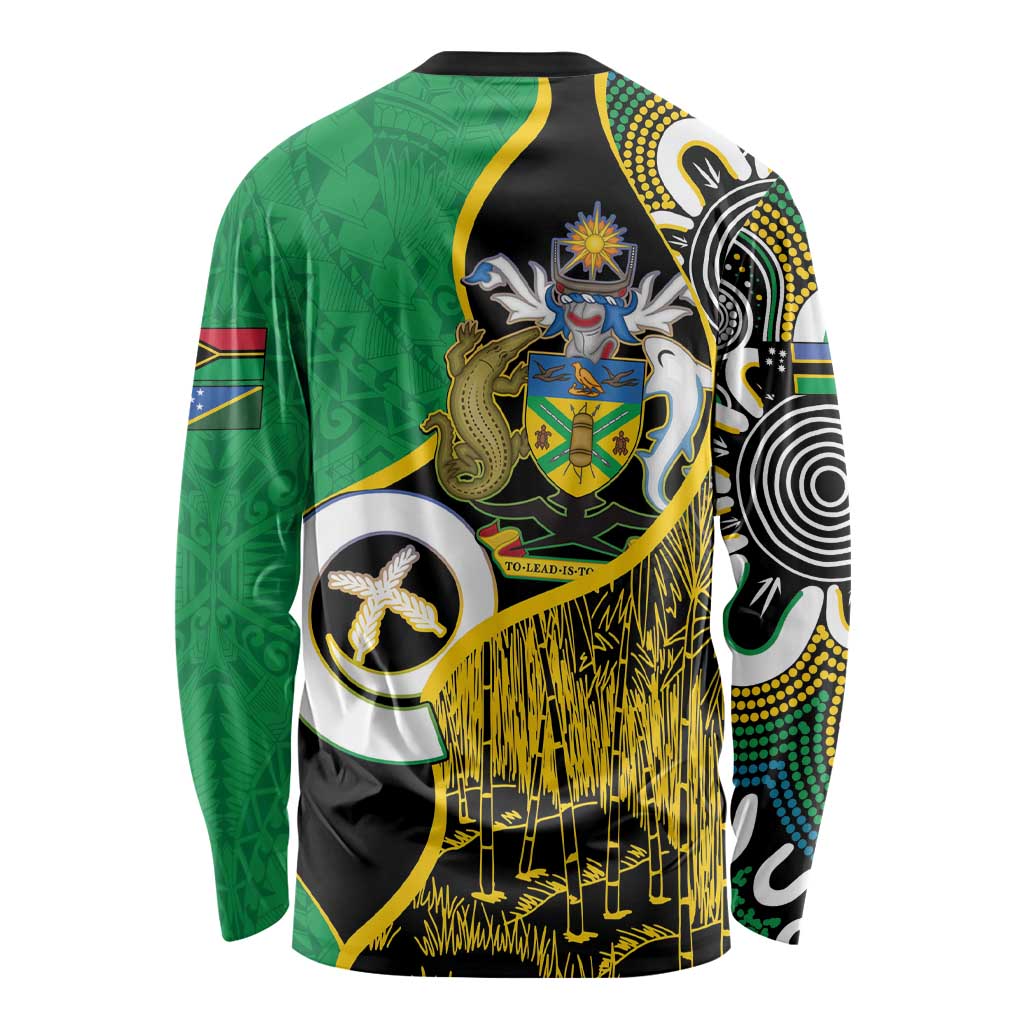 Australian South Sea Islanders National Recognition Day Long Sleeve Shirt Solomon Islands And Vanuatu Culture