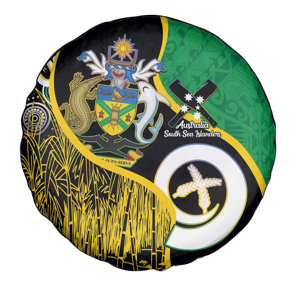 Australian South Sea Islanders National Recognition Day Spare Tire Cover Solomon Islands And Vanuatu Culture