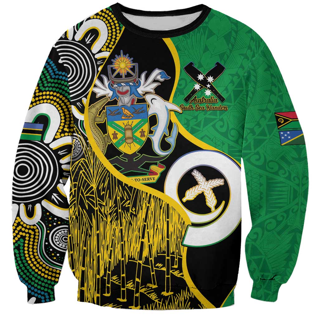 Australian South Sea Islanders National Recognition Day Sweatshirt Solomon Islands And Vanuatu Culture