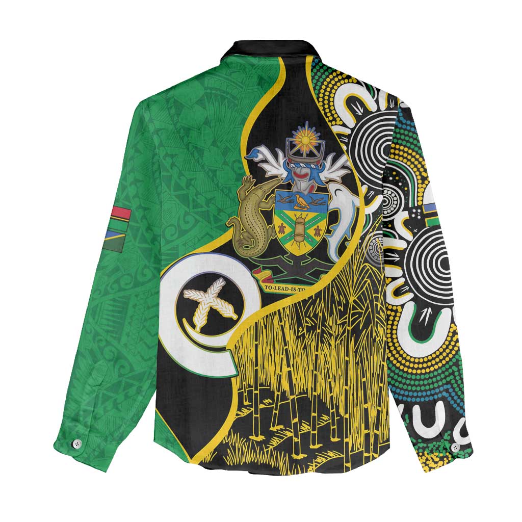 Australian South Sea Islanders National Recognition Day Women Casual Shirt Solomon Islands And Vanuatu Culture