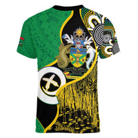 Australian South Sea Islanders National Recognition Day Women V-Neck T-Shirt Solomon Islands And Vanuatu Culture