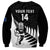 Personalised New Zealand Silver Fern Rugby Sweatshirt All Black 2023 Go Champions Maori Pattern LT14 - Polynesian Pride