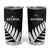 New Zealand Silver Fern Rugby Tumbler Cup All Black Go Champions Maori Pattern