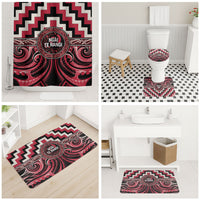 Aotearoa Ngai Te Rangi Bathroom Set Maori Iwi Poutama Puhoro Tattoo LT14 - Polynesian Pride