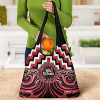 Aotearoa Ngai Te Rangi Grocery Bag Maori Iwi Poutama Puhoro Tattoo LT14 - Polynesian Pride