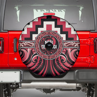 Aotearoa Ngai Te Rangi Spare Tire Cover Maori Iwi Poutama Puhoro Tattoo LT14 - Polynesian Pride