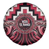 Aotearoa Ngai Te Rangi Spare Tire Cover Maori Iwi Poutama Puhoro Tattoo LT14 - Polynesian Pride