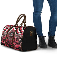 Aotearoa Ngai Te Rangi Travel Bag Maori Iwi Poutama Puhoro Tattoo LT14 - Polynesian Pride