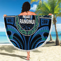 Aotearoa Ngati Ranginui Beach Blanket Maori Iwi Poutama Puhoro Tattoo LT14 - Polynesian Pride