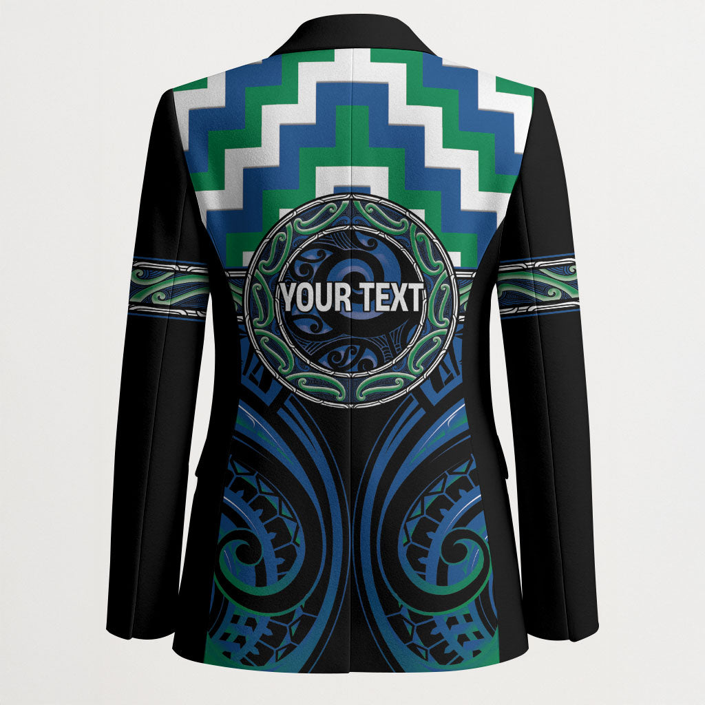 Aotearoa Ngati Ranginui Personalised Blazer Maori Iwi Poutama Puhoro Tattoo LT14 - Polynesian Pride