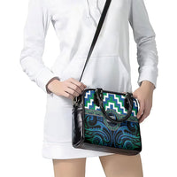 Aotearoa Ngati Ranginui Shoulder Handbag Maori Iwi Poutama Puhoro Tattoo LT14 - Polynesian Pride