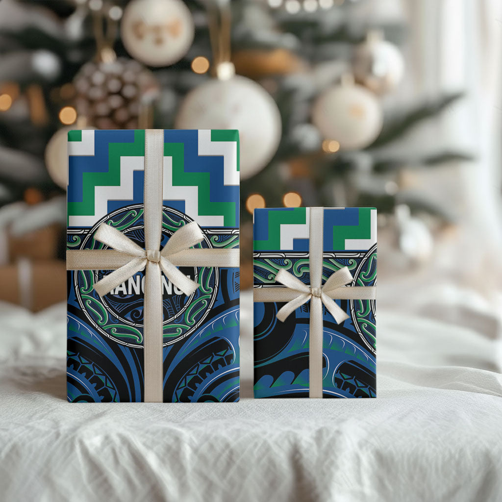 Aotearoa Ngati Ranginui Wrapping Paper Maori Iwi Poutama Puhoro Tattoo LT14 - Polynesian Pride