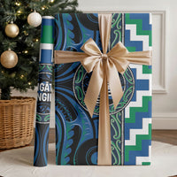 Aotearoa Ngati Ranginui Wrapping Paper Maori Iwi Poutama Puhoro Tattoo LT14 - Polynesian Pride