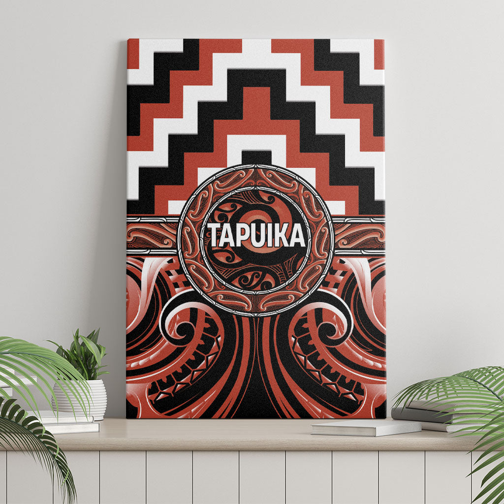 Aotearoa Tapuika Canvas Wall Art Maori Iwi Poutama Puhoro Tattoo LT14 - Polynesian Pride