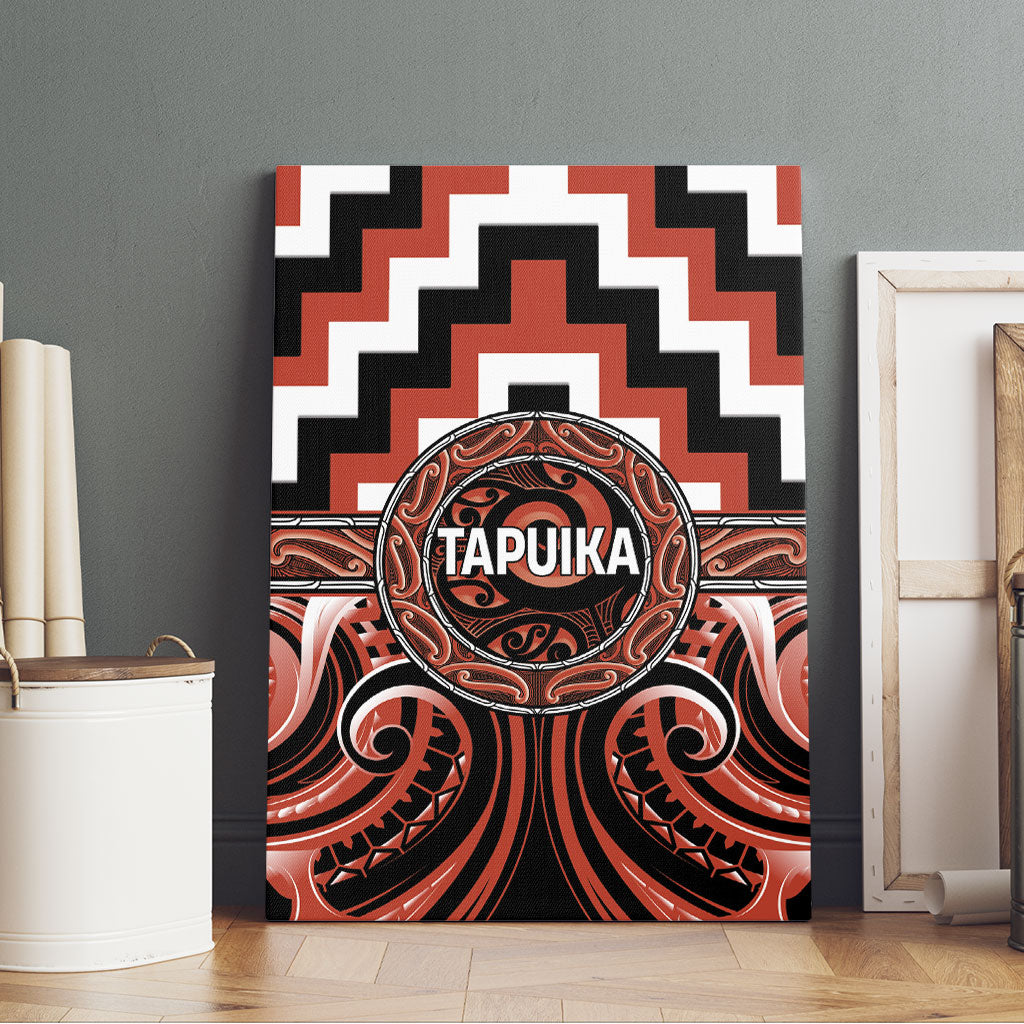 Aotearoa Tapuika Canvas Wall Art Maori Iwi Poutama Puhoro Tattoo LT14 - Polynesian Pride