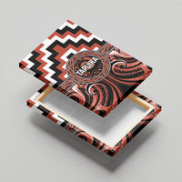 Aotearoa Tapuika Canvas Wall Art Maori Iwi Poutama Puhoro Tattoo LT14 - Polynesian Pride